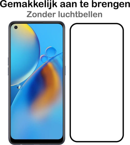 Forterra OPPO A74 5G Screenprotector Gehard Glas - Full Screen