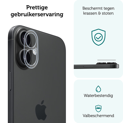Forterra iPhone 17 Camera Screenprotector Gehard Glas