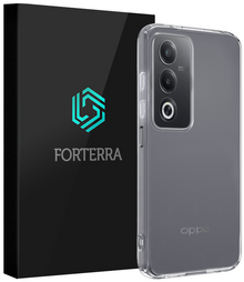 Forterra OPPO A80 Hoesje Siliconen Backcover Lichtgewicht - Transparant