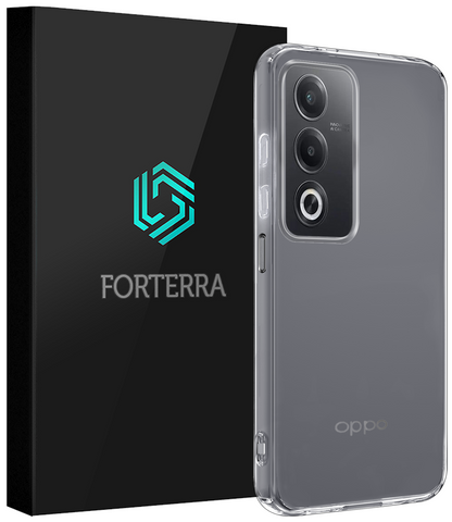 Forterra OPPO A80 Hoesje Siliconen Backcover Lichtgewicht - Transparant