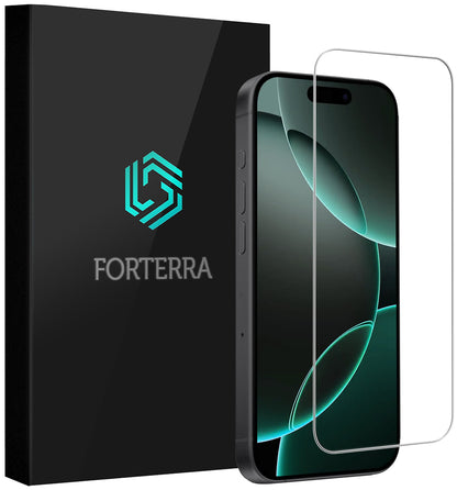 Forterra iPhone 16 Pro Screenprotector Gehard Glas - Volledige dekking