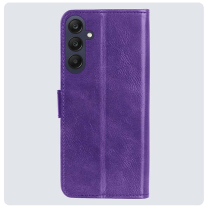 Forterra Samsung A25 Hoesje Bookcase Cover met Kaarthouder - Paars