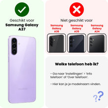 Forterra Samsung A37 Screenprotector Gehard Glas - Full Screen