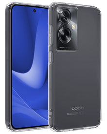 Forterra OPPO A79 Hoesje Siliconen Backcover Lichtgewicht - Transparant