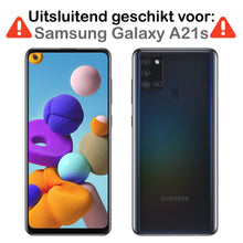 Forterra Samsung A21s Screenprotector Gehard Glas - Full Screen