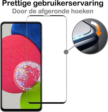 Forterra Samsung A52s Screenprotector Gehard Glas - Full Screen