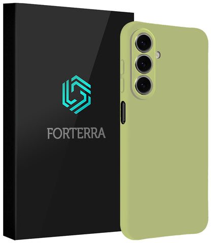 Forterra Samsung A27 Hoesje Siliconen Backcover Lichtgewicht - Groen