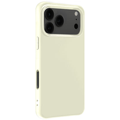 Forterra iPhone 17 Pro Max Hoesje Siliconen Backcover Lichtgewicht - Wit