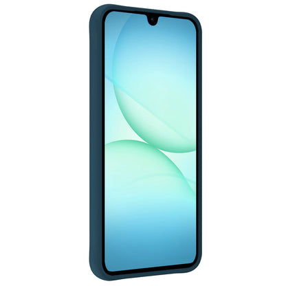 Forterra Samsung A17 Hoesje Siliconen Backcover Lichtgewicht - Donkerblauw