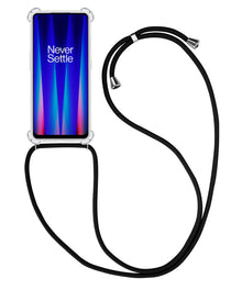 Forterra OnePlus Nord CE 2 Hoesje met Koord Backcover Shockproof - Transparant