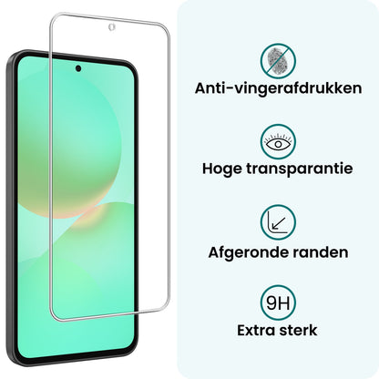 Forterra Samsung A36 Screenprotector Gehard Glas - Anti-kras