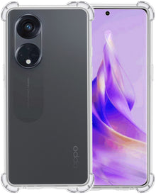 Forterra OPPO Reno 8T 4G Hoesje Shockproof Backcover Siliconen - Transparant