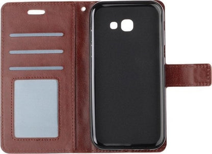 Forterra Samsung Galaxy A5 2017 Hoesje Bookcase Cover met Kaarthouder - Bruin