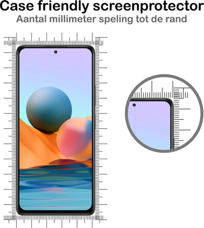 Forterra Xiaomi Redmi Note 10 Pro Screenprotector Gehard Glas - Anti-kras