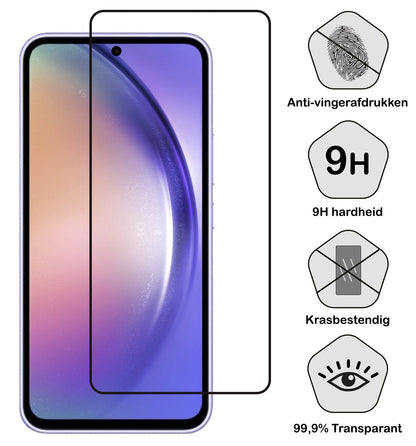 Forterra Samsung A54 Screenprotector Gehard Glas - Full Screen