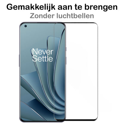 Forterra OnePlus 10 Pro Screenprotector Gehard Glas - Full Screen