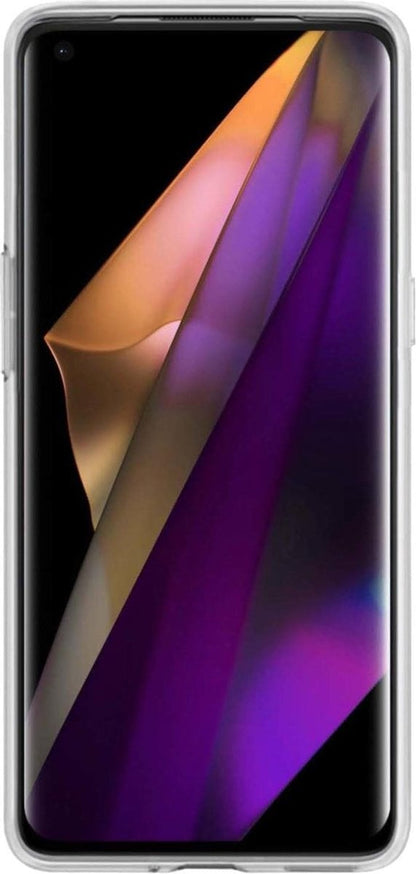 Forterra OPPO Find X3 Pro Hoesje Siliconen Backcover Lichtgewicht - Transparant