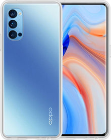 Forterra OPPO Reno 4 Pro 5G Hoesje Siliconen Backcover Lichtgewicht - Transparant