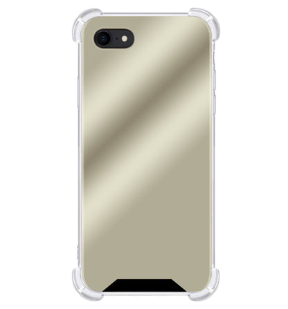 Forterra iPhone SE 2022 Hoesje Shockproof Backcover Siliconen - Goud