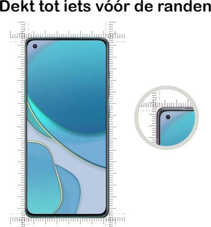 Forterra OnePlus 8T Screenprotector Gehard Glas - Anti-kras