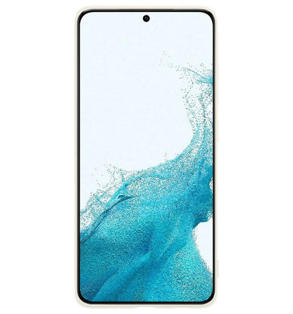 Forterra Samsung S22 Plus Hoesje Siliconen Backcover Lichtgewicht - Wit
