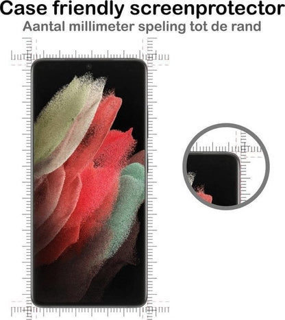 Forterra Samsung S21 Ultra Screenprotector Gehard Glas - Anti-kras