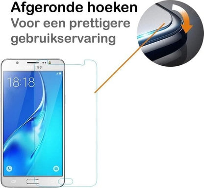 Forterra Samsung J5 2016 Screenprotector Gehard Glas - Anti-kras