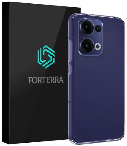 Forterra OPPO Reno 13 Hoesje Siliconen Backcover Lichtgewicht - Transparant