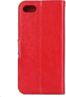 Forterra iPhone 7/8/SE 2020 Hoesje Bookcase Cover met Kaarthouder - Rood