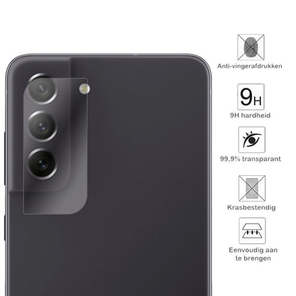 Forterra Samsung S21 FE Camera Screenprotector Gehard Glas