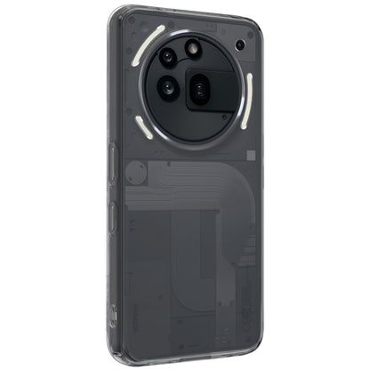 Forterra Nothing Phone 3a Pro Hoesje Siliconen Backcover Lichtgewicht - Transparant