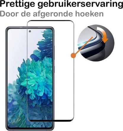 Forterra Samsung S20 FE Screenprotector Gehard Glas - Full Screen