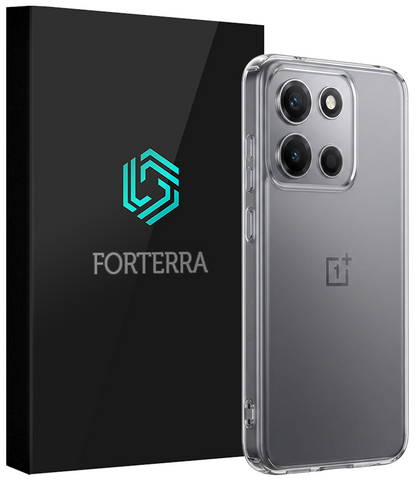 Forterra OnePlus Nord 6 Hoesje Siliconen Backcover Lichtgewicht - Transparant