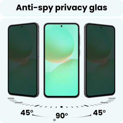 Forterra Samsung A36 Screenprotector Gehard Glas - Privacy