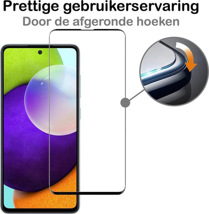 Forterra Samsung A52 Screenprotector Gehard Glas - Full Screen
