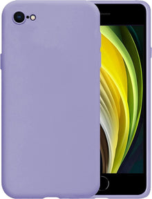 Forterra iPhone 7 Hoesje Siliconen Backcover Lichtgewicht - Lila
