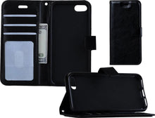 Forterra iPhone 8 Hoesje Bookcase Cover met Kaarthouder - Zwart