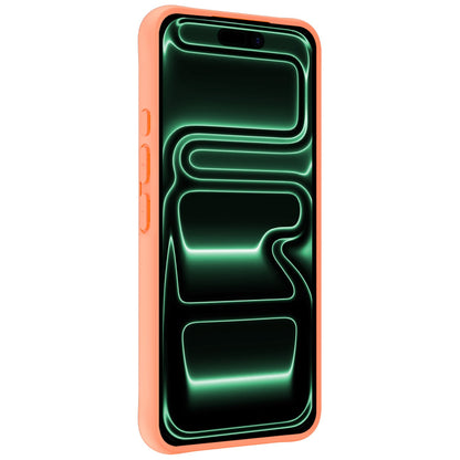 Forterra iPhone 17 Pro Max Hoesje Siliconen Backcover Lichtgewicht - Perzik