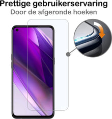 Forterra OPPO Find X3 Lite Screenprotector Gehard Glas - Anti-kras
