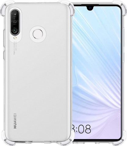Forterra Huawei P30 Lite Hoesje Shockproof Backcover Siliconen - Transparant