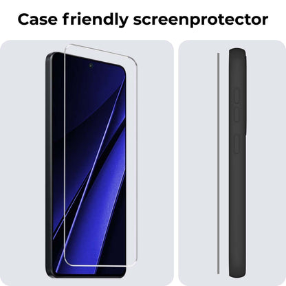 Forterra Xiaomi Poco X6 Pro 5G Screenprotector Gehard Glas - Anti-kras