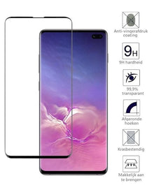 Forterra Samsung S10 Plus Screenprotector Gehard Glas - Full Screen
