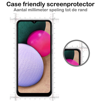 Forterra Samsung A03s Screenprotector Gehard Glas - Full Screen