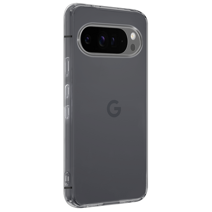 Forterra Google Pixel 10 Pro XL Hoesje Siliconen Backcover Lichtgewicht - Transparant