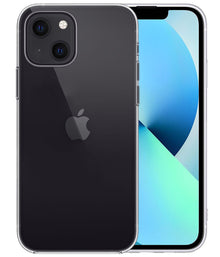 Forterra iPhone 13 Hoesje Siliconen Backcover Lichtgewicht - Transparant