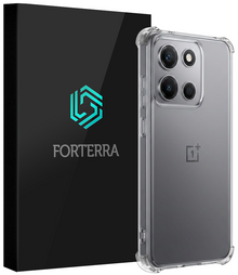 Forterra OnePlus Nord 6 Hoesje Shockproof Backcover Siliconen - Transparant