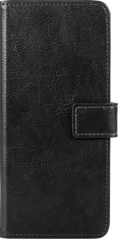 Forterra Samsung A12 Hoesje Bookcase Cover met Kaarthouder - Zwart