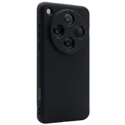 Forterra OPPO Find X8 Pro Hoesje Siliconen Backcover Lichtgewicht - Zwart