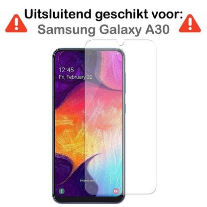 Forterra Samsung A30 Screenprotector Gehard Glas - Full Screen