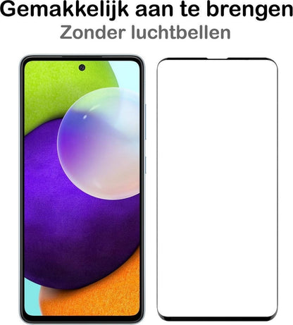 Forterra Samsung A52 Screenprotector Gehard Glas - Full Screen